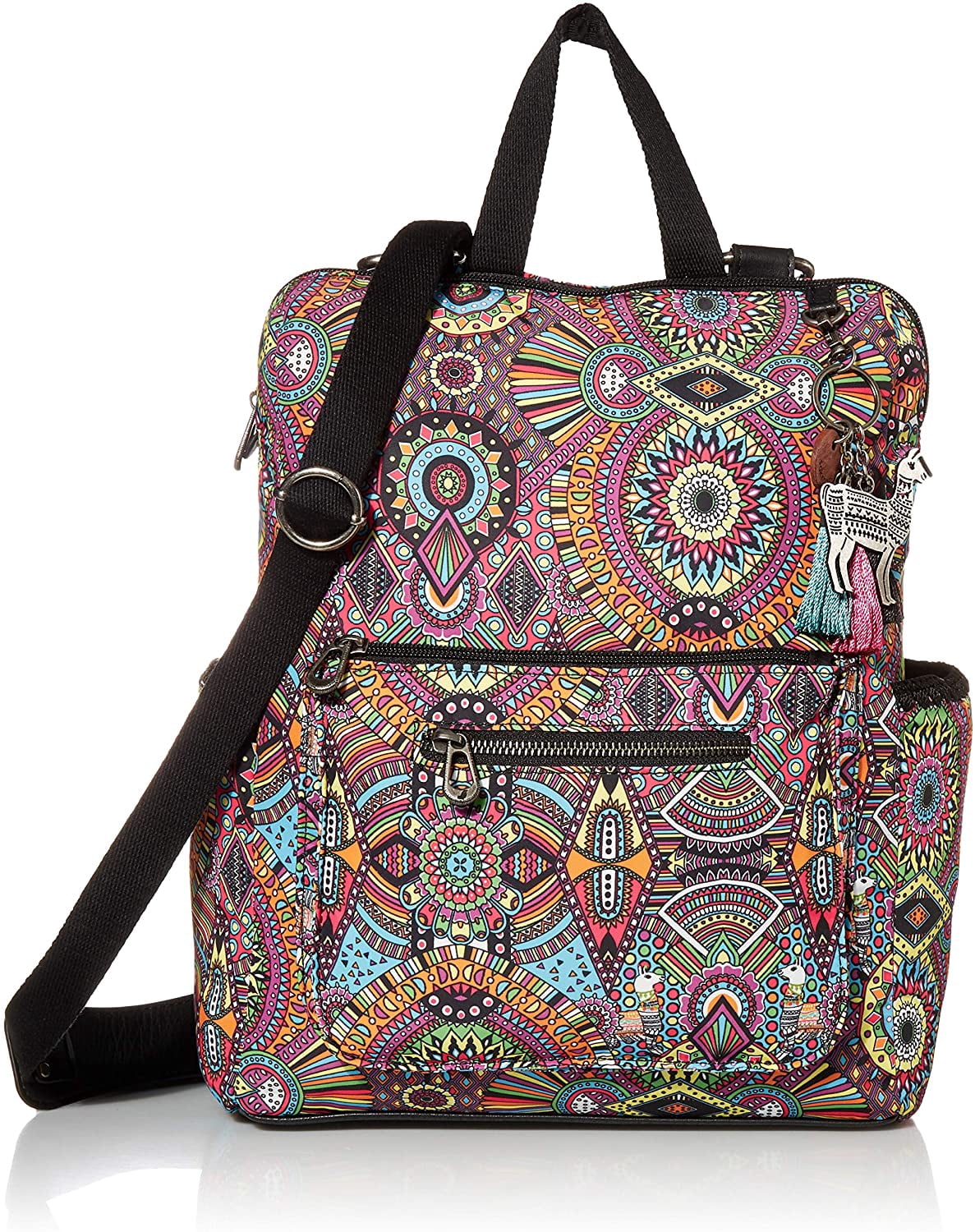 Sakroots Eco-Twill Loyola Convertible Backpack Rainbow Wanderlust One ...