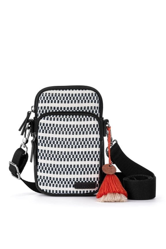 Koa Adjustable Smartphone Crossbody , Straw