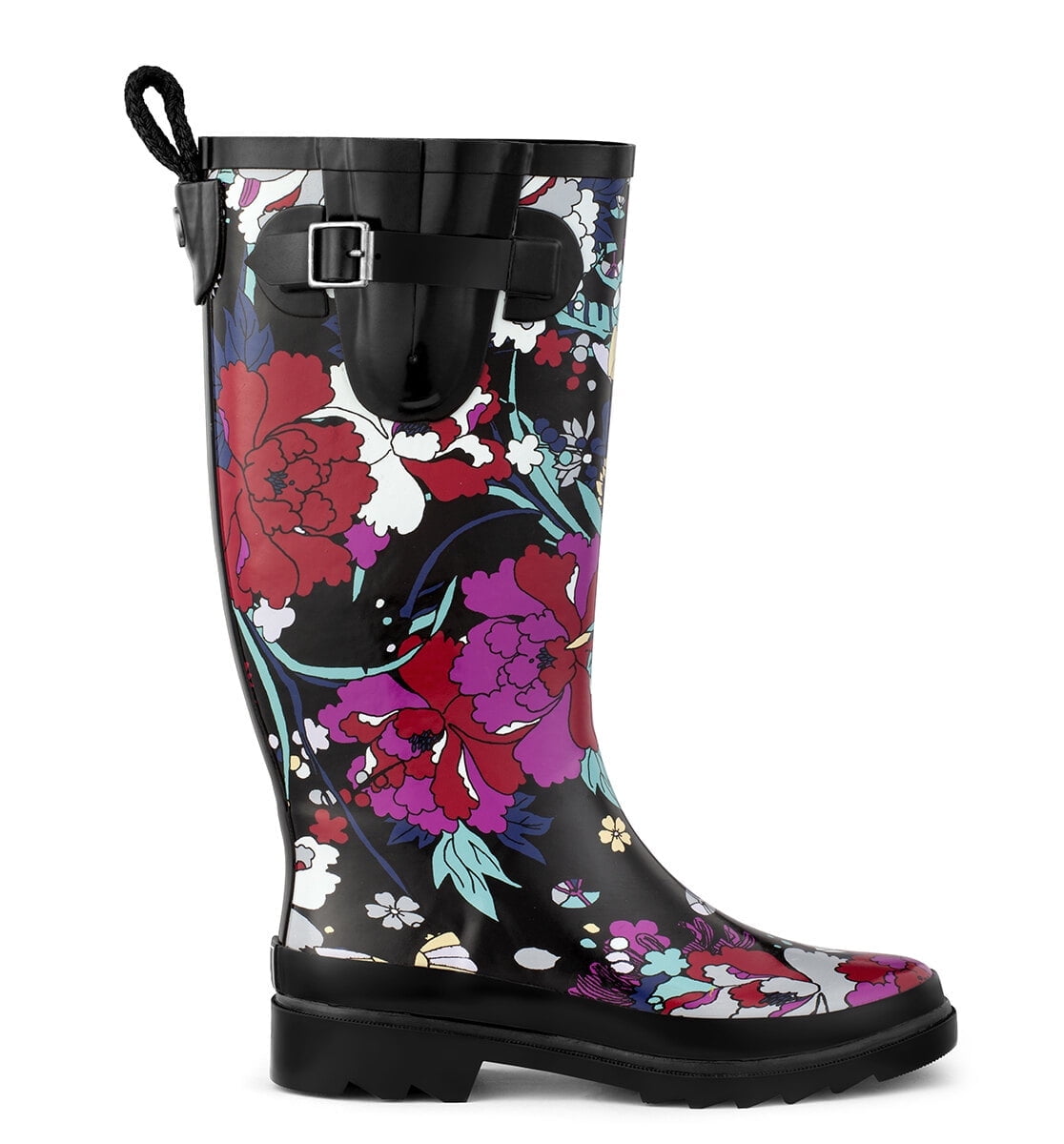 Sakroots Rhythm Rainboot Knee-High , Rubber , Women's Size 7 Sakroots Rhythm Rainboot Knee-High , Rubber , Women's Size 7