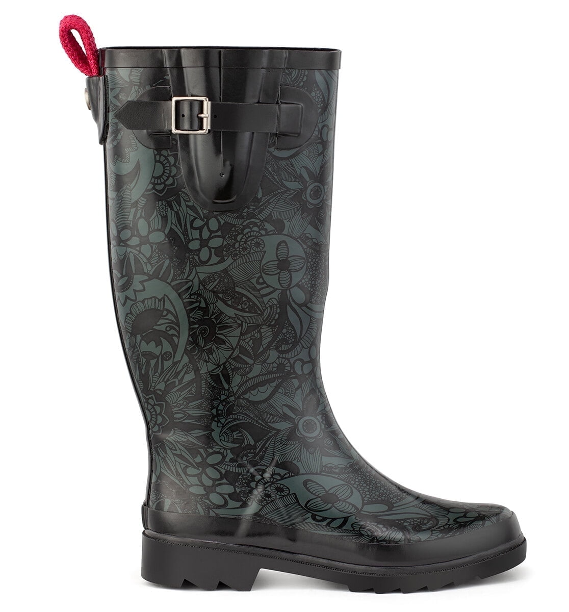 Sakroots Rhythm Rainboot Knee High Rubber Women s Size 8 Walmart