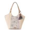 thumbnail image 1 of Sakroots Roma Mini Shopper, Synthetic Straw from Recycled Materials, Uncoated Linen Canvas, 1 of 1
