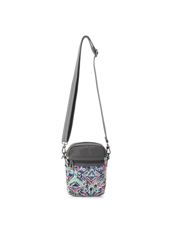 Womens On The Go Smartphone Mini Crossbody, Slate Brave Beauti, One Size US