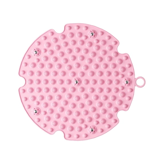 Sakura Acupressure Mat, Pink and Gray Reflexology Foot Massager, Yoga Balance Pad
