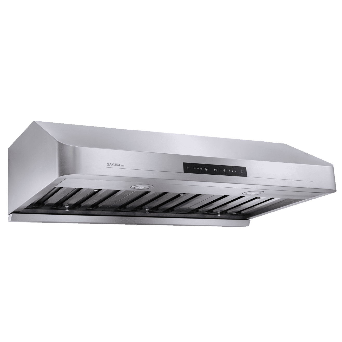 Sakura 36" Stainless Steel Under Cabinet Range Hood with Dual DC Motors