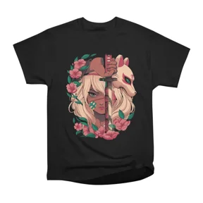 Sakura Blade T-Shirt Tee Gift For Him Merch For Her Apparel For Friend