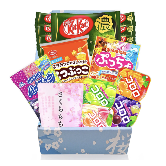 Sakura Box Premium Japanese Sweets Bundle - Sakura Mochi, Matcha Mochi ...