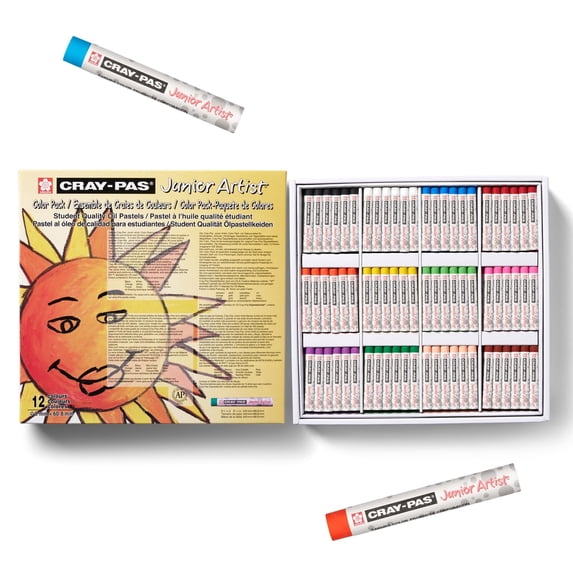 Sakura Cray-Pas Junior Artist Oil Pastel Set - Soft Oil Pastels for Artists - Great for Classrooms and Teachers - 432 Pieces