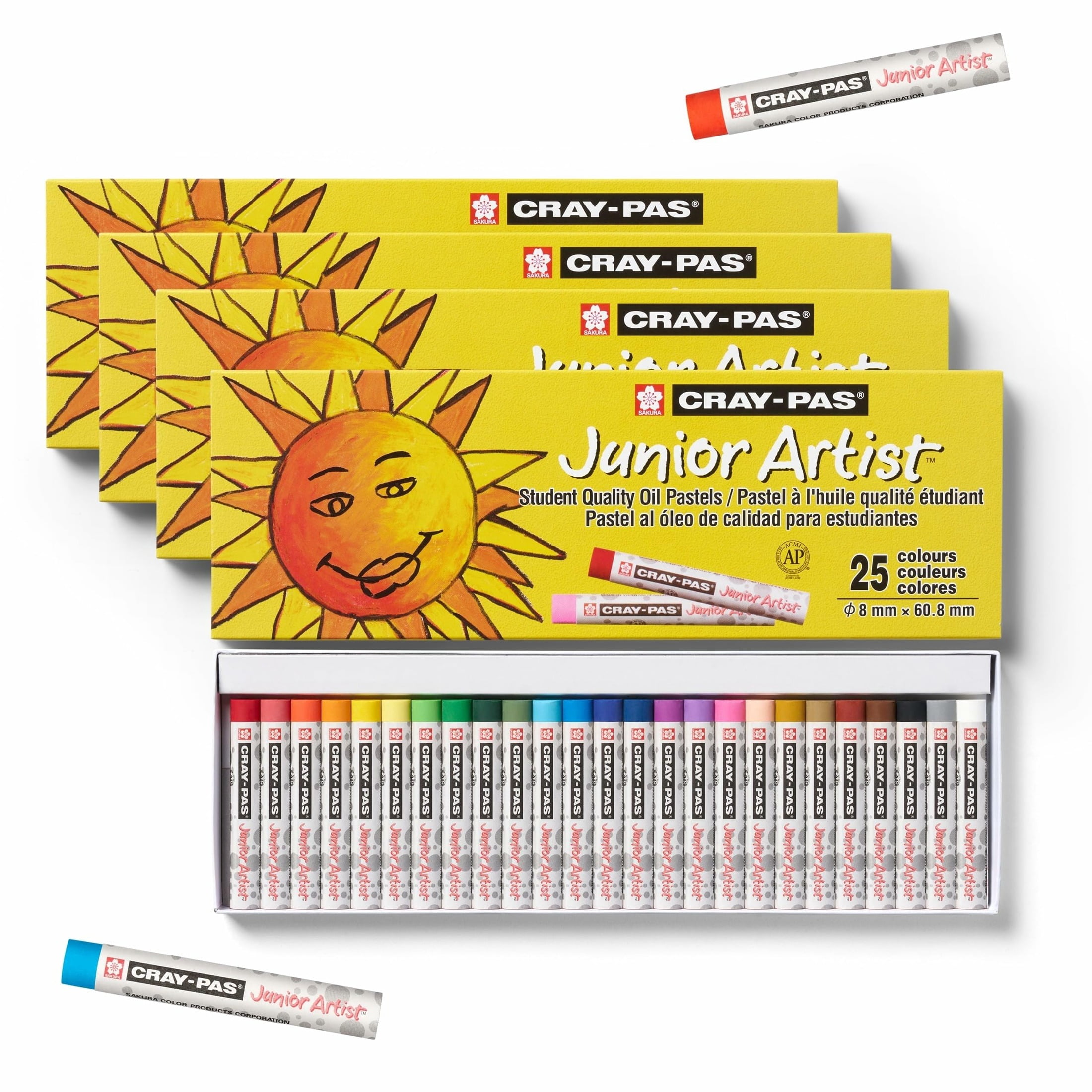 SAKURA Cray-Pas Junior Artist Soft Oil Pastels for Artists - 25