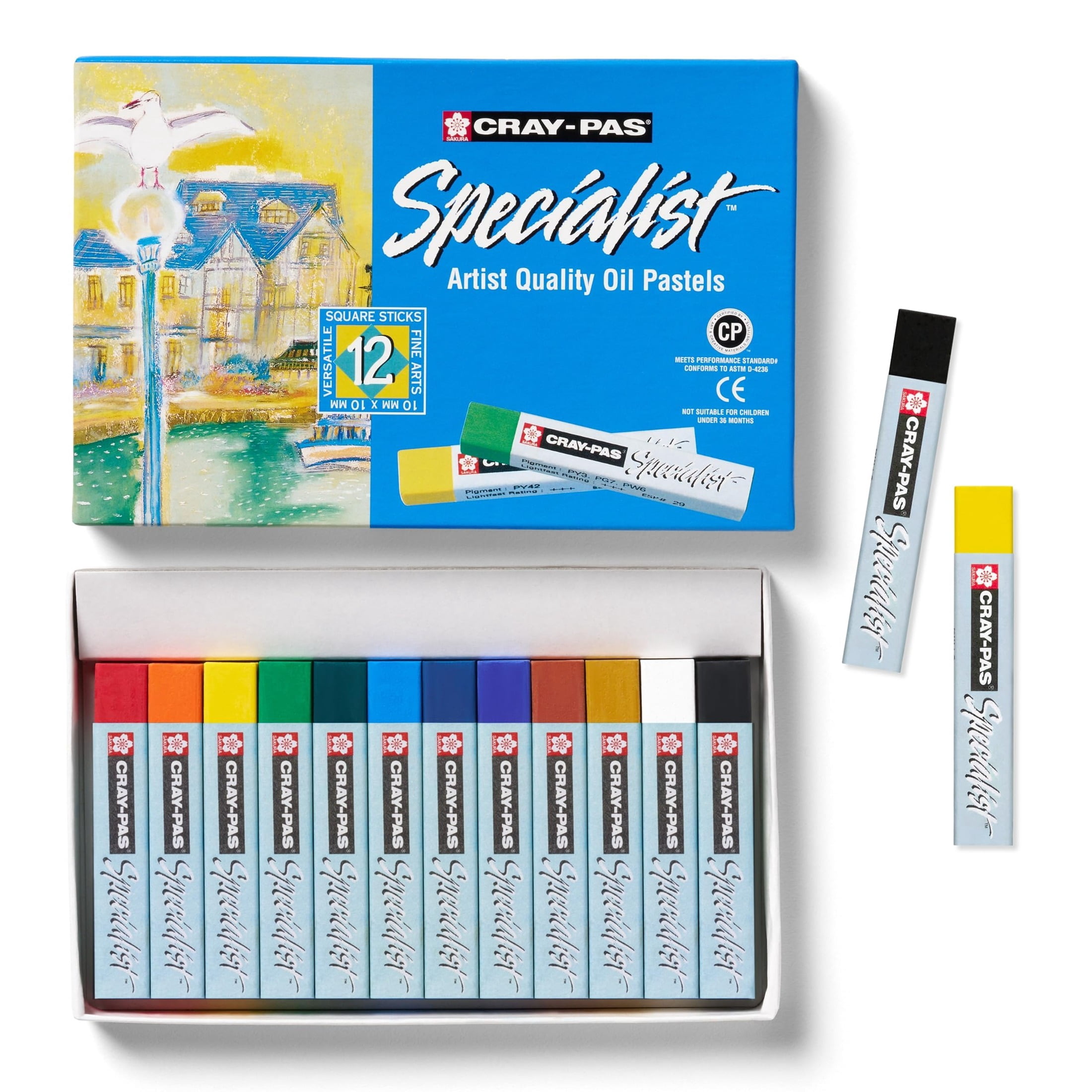 Sakura Cray-Pas Specialist Oil Pastel Set - Soft Oil Pastels for