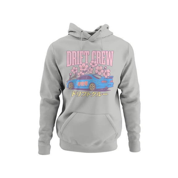 Sakura Drift Crew Design Men's Hoodie