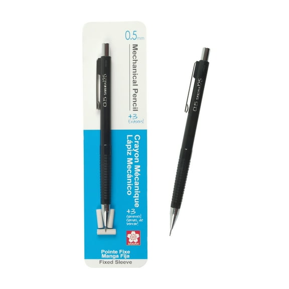 Sakura Fixed Sleeve Mechanical Pencils 0.5mm