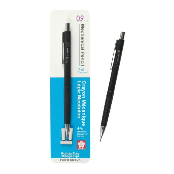 Sakura Fixed Sleeve Mechanical Pencils 0.9mm