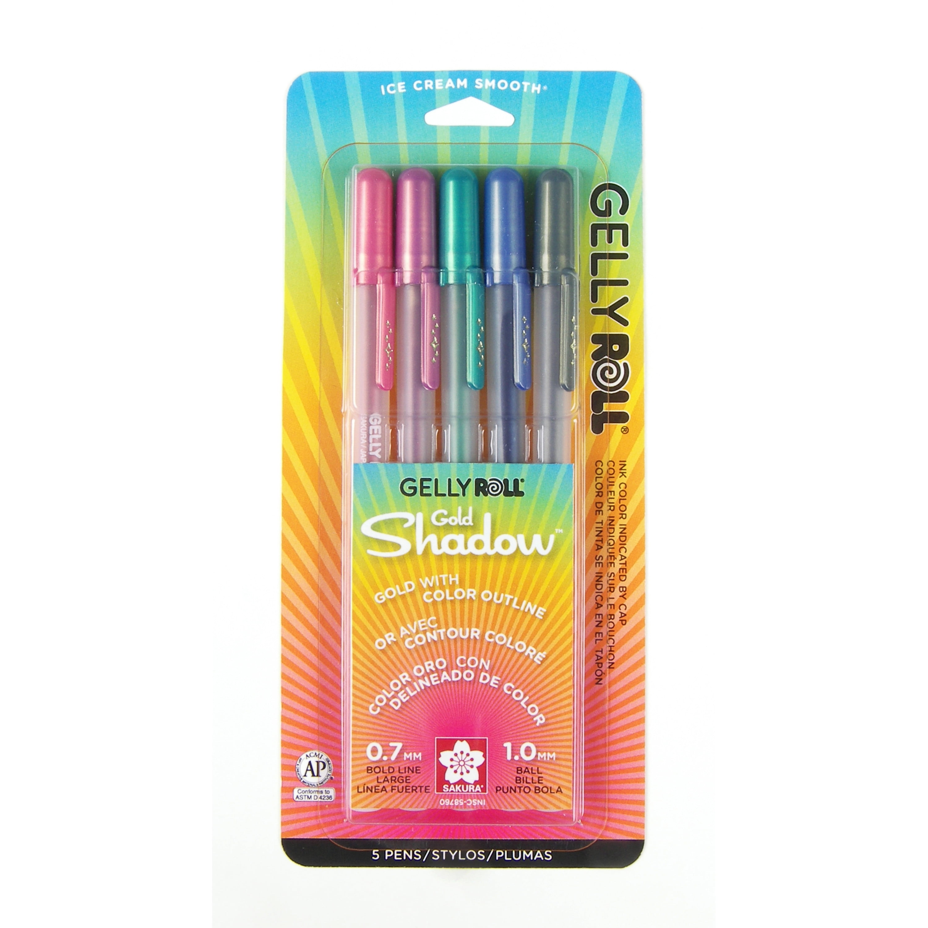 Disney Stitch Gel Pens for Kids Colored Pens with Storage Case 24 Pack 