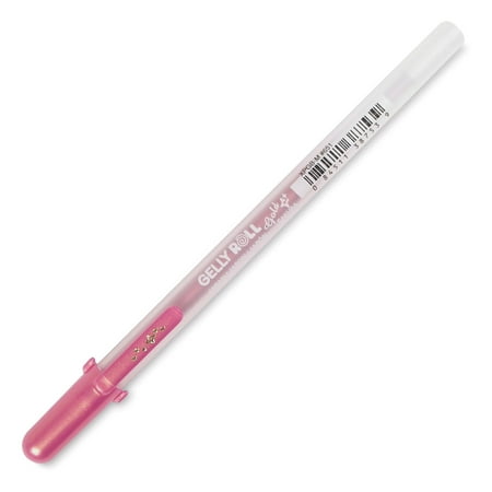 Sakura Gelly Roll Gold-Silver Shadow Pen - Gold/Pink, Bold