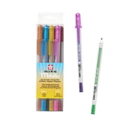 Sakura Gelly Roll Metallic Gel Pen Collection, 16 Pens Assorted Opaque Colors