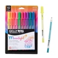 thumbnail image 1 of Sakura Gelly Roll Moonlight Pen Set, Bold-Point 1mm, Assorted Bold & Bright Colors, 10-Piece, 1 of 9