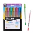 thumbnail image 1 of SAKURA Gelly Roll Metallic Gel Pens - Creator of the Original Gel Pen - For Scrapbook, Journals, Calligraphy, or Drawing - Colored Metallic Ink - Medium Line - 10 Pack, 1 of 3