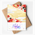 thumbnail image 1 of Sakura Geometry Flowers Pattern Japan Welcome Back Greeting Cards Envelopes Blank, 1 of 4