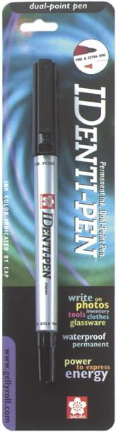 Sakura IDenti™-pen Dual Tip Black Marker - Retail / Single