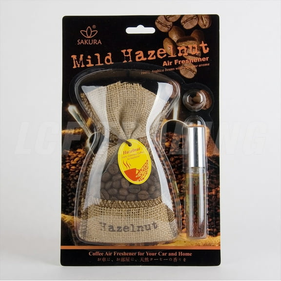 Sakura J316 Coffee Air Freshener - Mild Hazelnut - 100% Arabica Bean