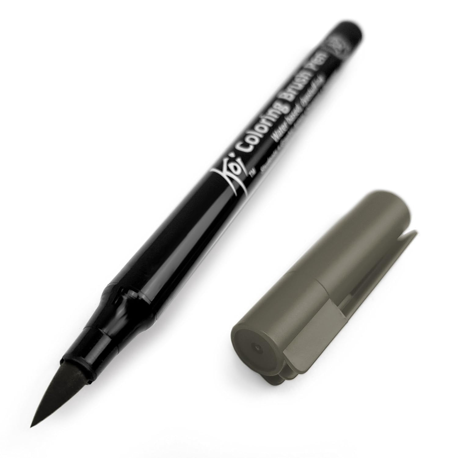 Sakura Koi Blendable WaterBased Brush Pen Single Dark Warm Grey 144 sakura-koi-blendable-waterbased-brush-pen-single-dark-warm-grey-144