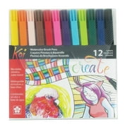 Sakura Koi Coloring Brush Pen Set, 12-Colors