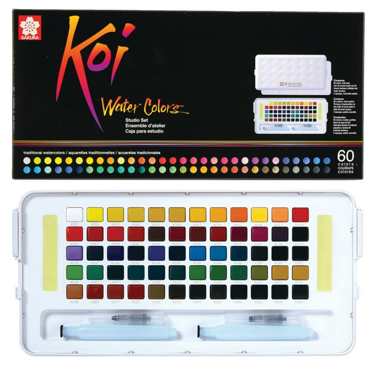 Color More 175 piece deluxe art set with 2 drawing pads, acrylic