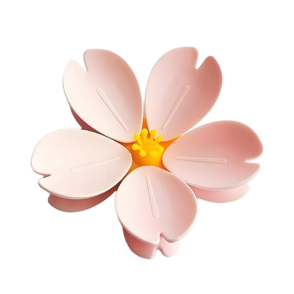 Sakura Bag Clips Set - 5 Pack Food Sealing Clips for Chips & Snacks, Cherry Blossom Design Kitchen Bag Clips, Decorative Fridge & Bag Sealers