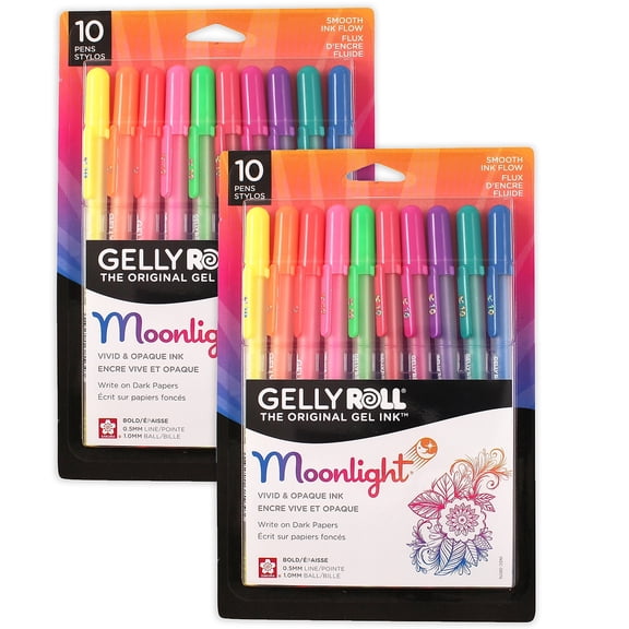 Sakura Moonlight Liquid Ink Assorted Ink 10/Bundle (SAK38176-2)