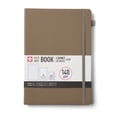 thumbnail image 1 of Sakura Notebook Ruled A4 - Japanese-Inspired Lined Notebook for Effortless Writing - 140 GSM Paper - Hardcover - Built-In Pen Holder - Expandable Inner Pocket - Flat-Lay - 8.3 x 11.7" - Cinder, 1 of 7