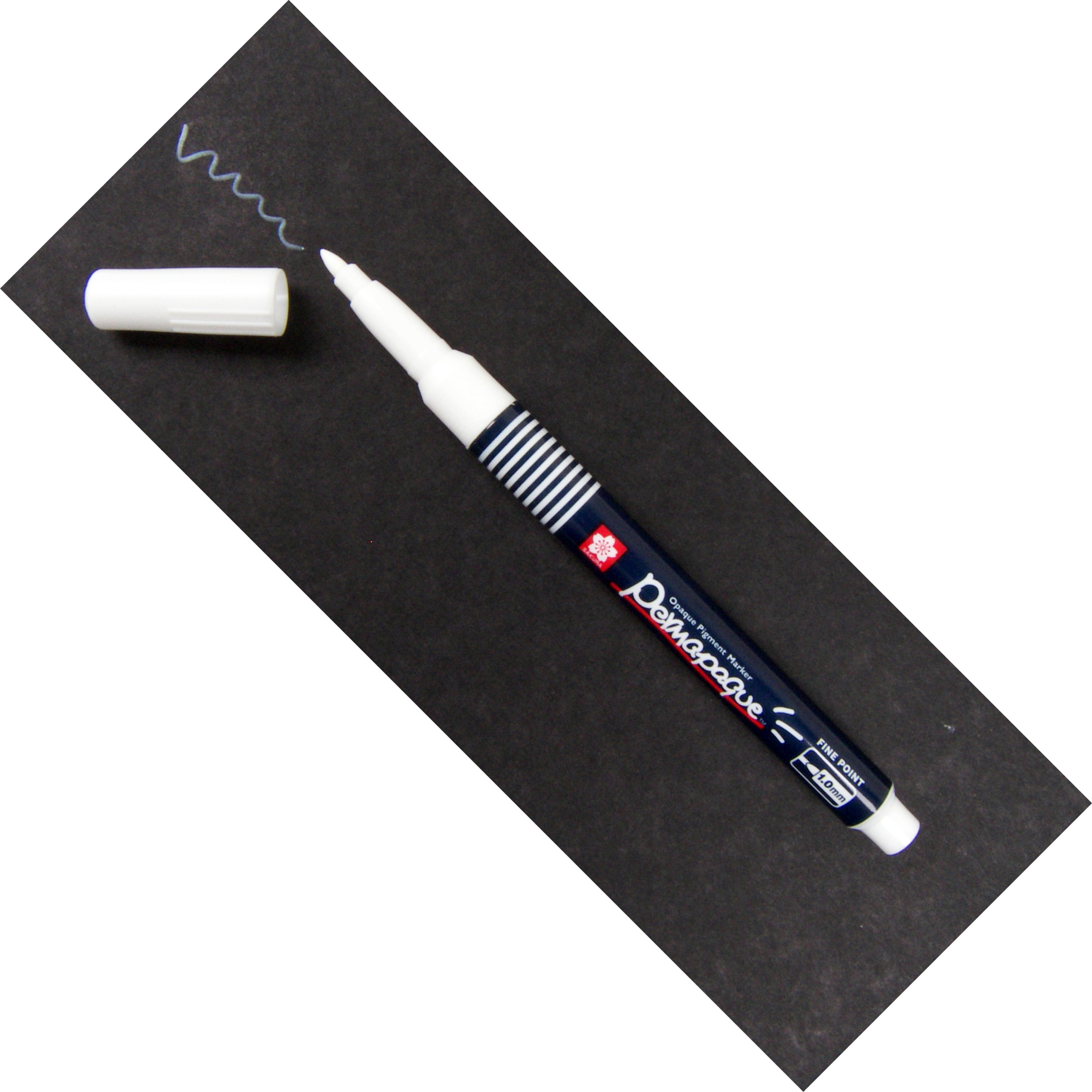 Sakura Permapaque Fine Point Opaque Paint Marker, White