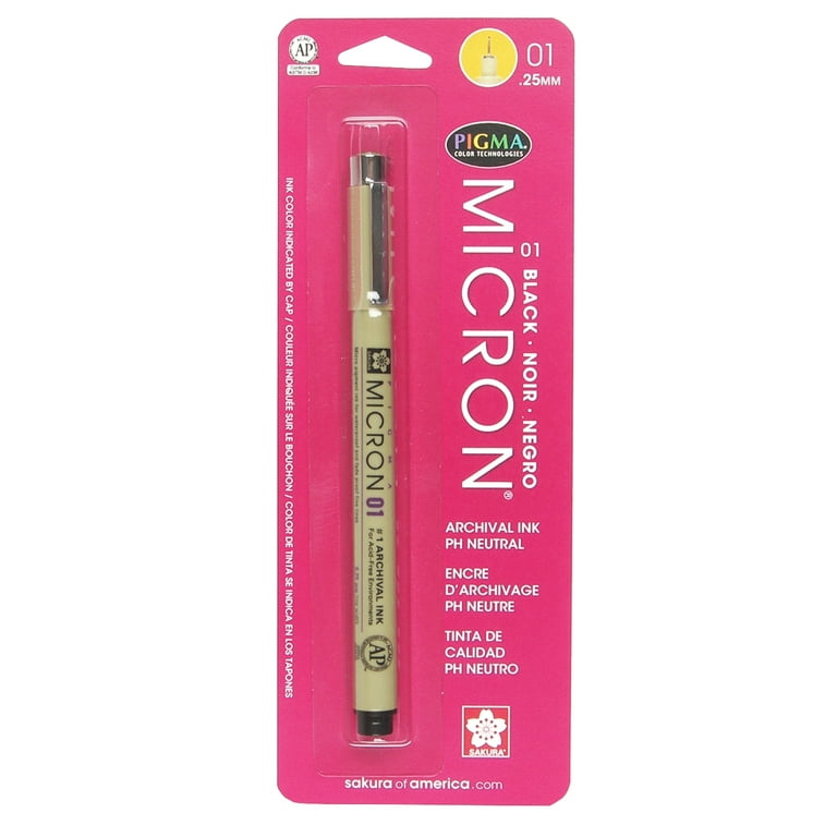 Pigma Micron Pen 01 .25mm Open Stock-Red