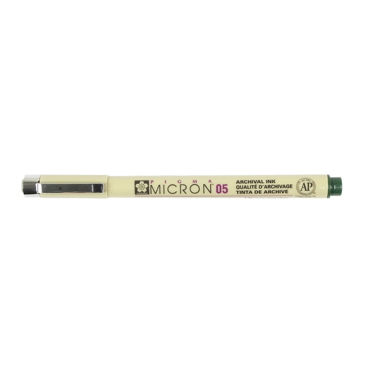 Sakura Pigma Micron 05 Pen 0.45mm Hunter Green
