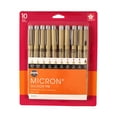 thumbnail interactive-video image 1 of Sakura Pigma Micron Pen Set 50146 - Light & Cool Gray, Black - Nibs 01, 05, 08, 10 - 10 Pens 1 of 3