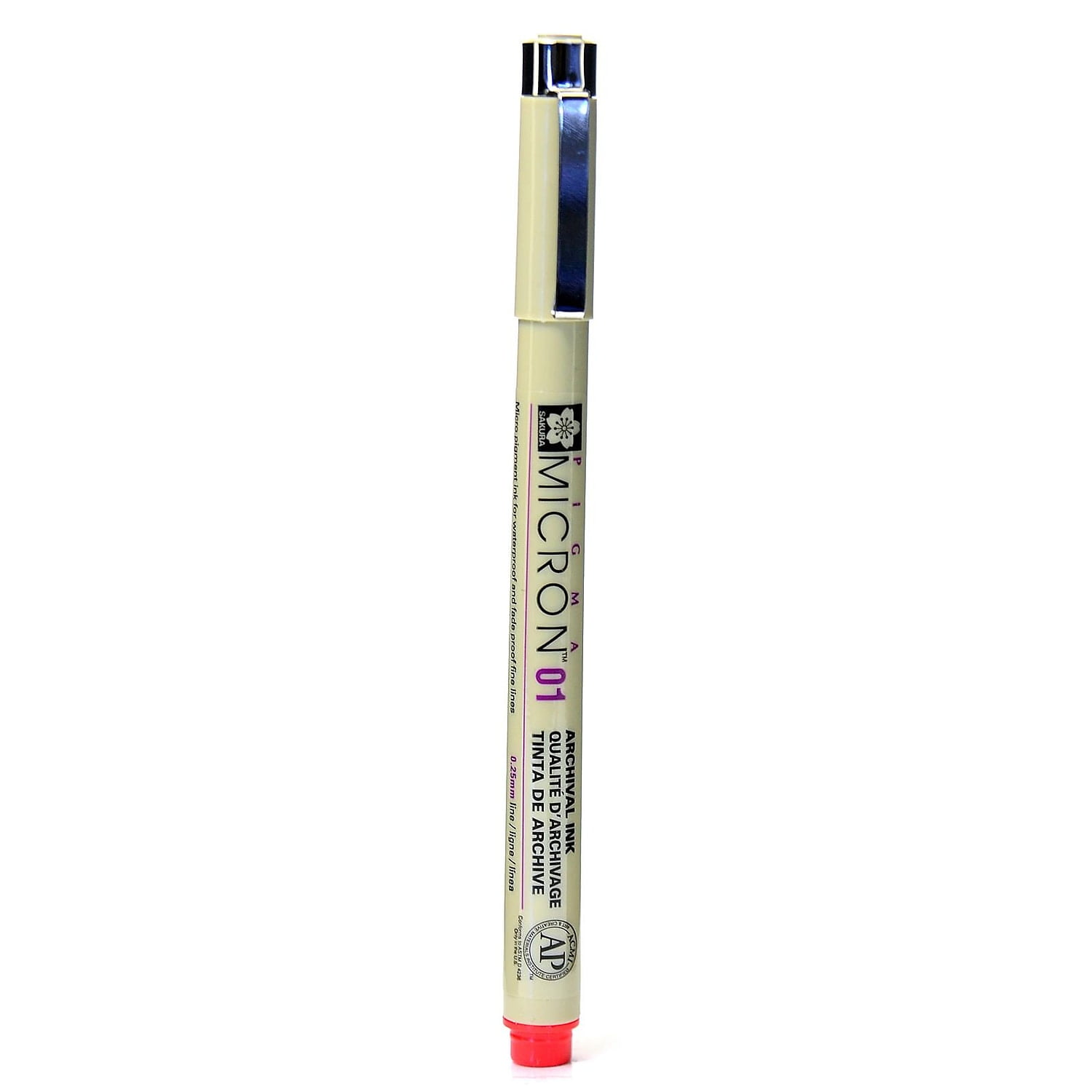 Pigma Micron Pens 01 .25mm 6/Pkg