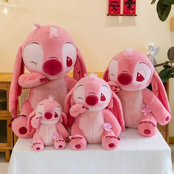 Sakura Series Stitch Plush Toy Stitch Pink Angel Doll Valentine's Day Birthday Gift