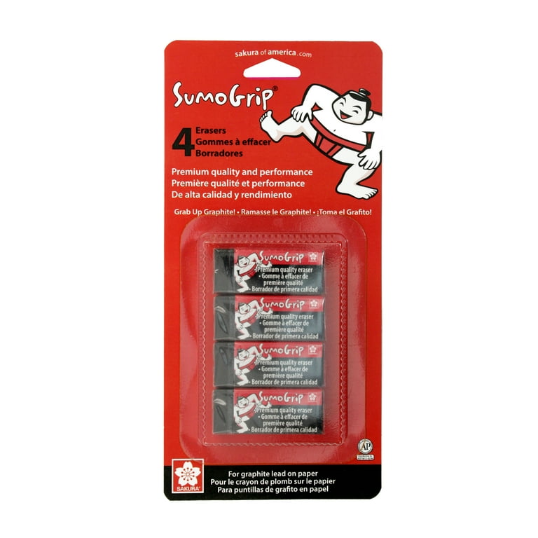  Sakura 50259 Sumo Grip EraserB60 Premium Block Eraser