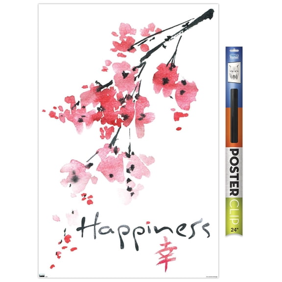 Sakura Tree - Happiness Wall Poster, 22.375" x 34"