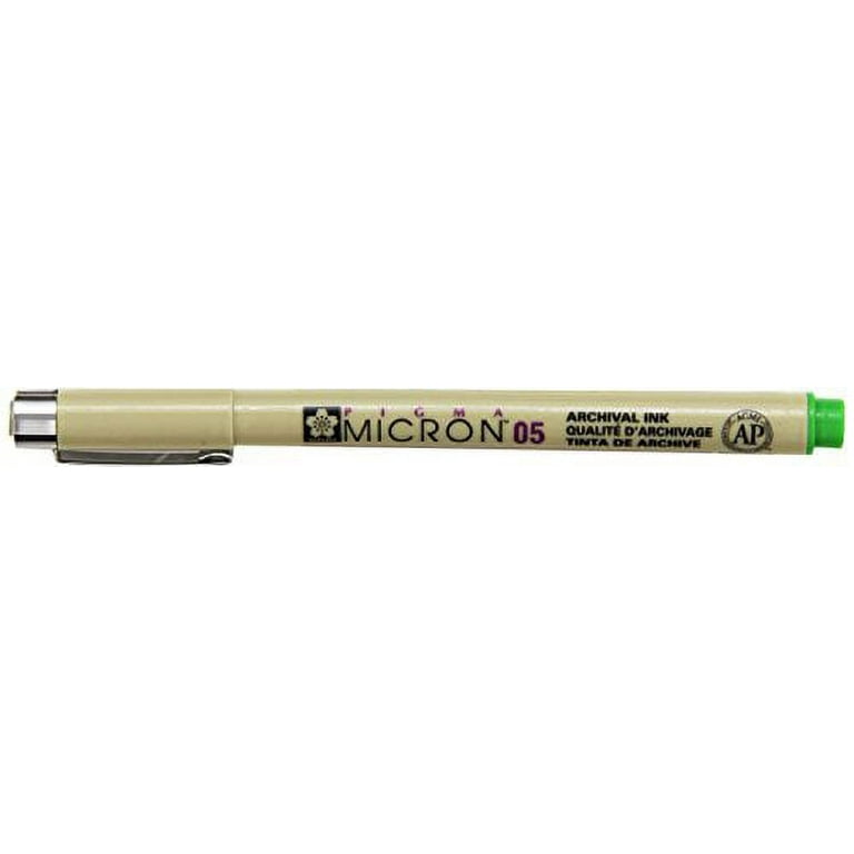 Sakura Pigma Micron 05 Pen 0.45mm-Green