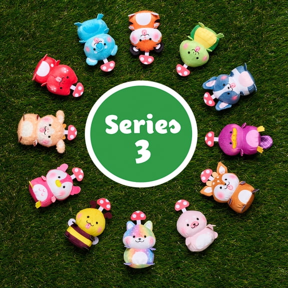 Sakuties Mini Collectible Stylized Plush, Kids Toys for Ages 3 up