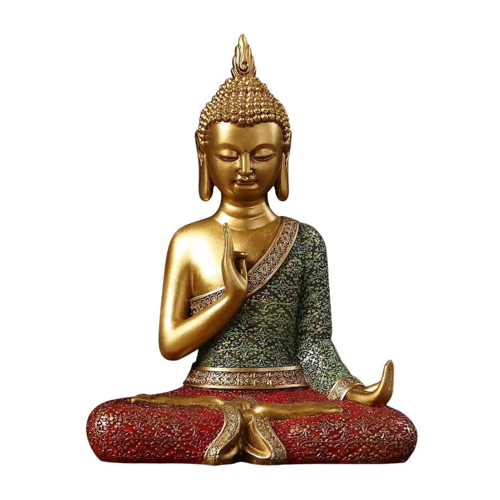 Sakyamuni Buddha Statue Meditation Home Decor Religious Sculpture ...