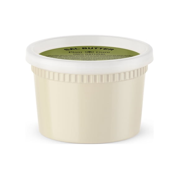 Sal Butter Shorea Seed Natural 100% Pure Raw Cold Pressed Skin Body Care (16 oz.)