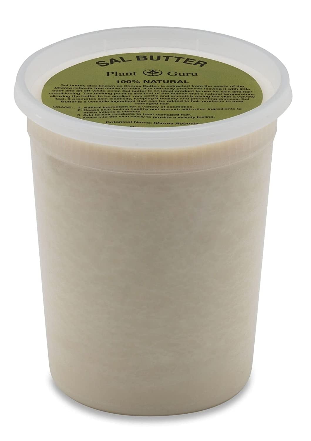 Sal Butter Shorea Seed Natural 100% Pure Raw Cold Pressed Skin Body ...