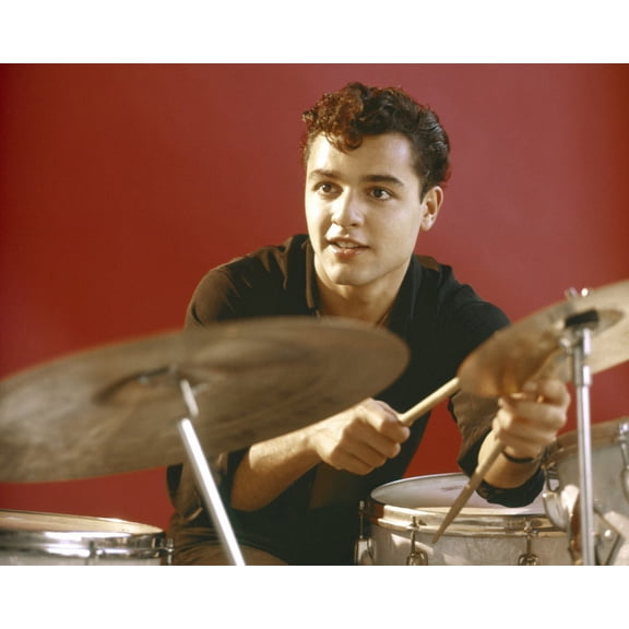 Sal Mineo Dramatic On Drums Teen Star Idol 24X36 Classic Hollywood Poster