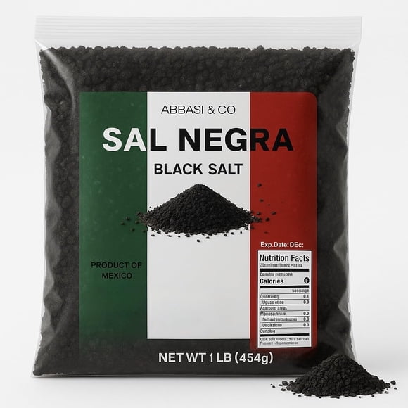 Sal Negra - Black Salt for Protection 1LB (16oz) Essential Wiccan & Witchcraft Supplies for Rituals, Spells, and Purification