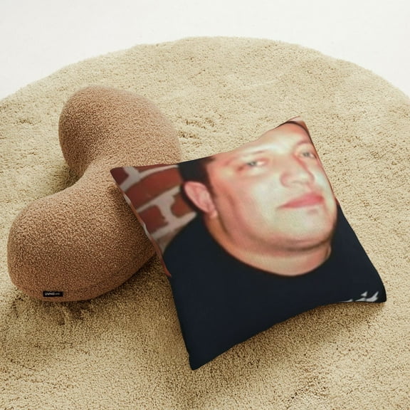 Sal Vulcano Throw Pillow Covers 18"X18" Funny Meme Pillows Home Decor Pillowcase Bedroom Living Room Dormitory College Cushion Cover for Couch Sofa Bed