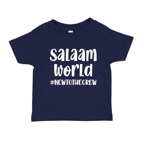 Salaam World Toddler T-Shirt 4T Navy Blue