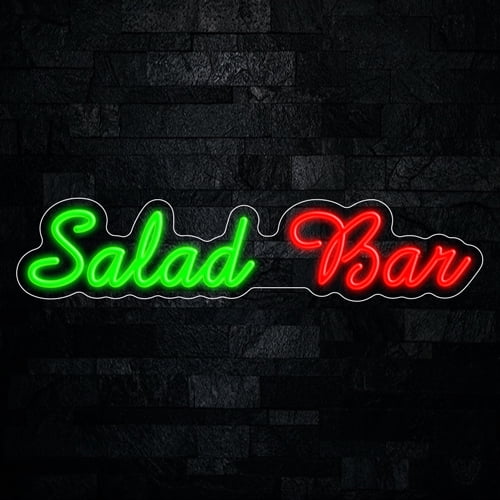Salad Bar LED Neon Sign 27