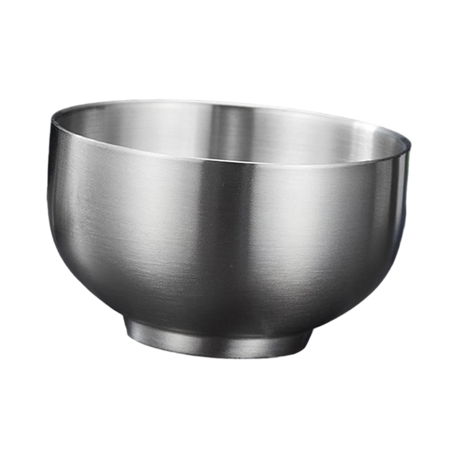 Salad Bowls,Stainless Steel Mixing Bowl Polished Metal Bowl,Cooking and