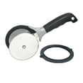 thumbnail image 1 of Salad-Chopper with Protective-Covers Dual-Wheels Salad-Cutter Food-grade Stainless Steel Circle Cutter Quick Kitchen Prep, 1 of 8